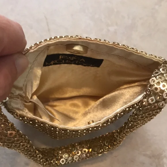 Gold Evening Bag - Picture 3 of 5